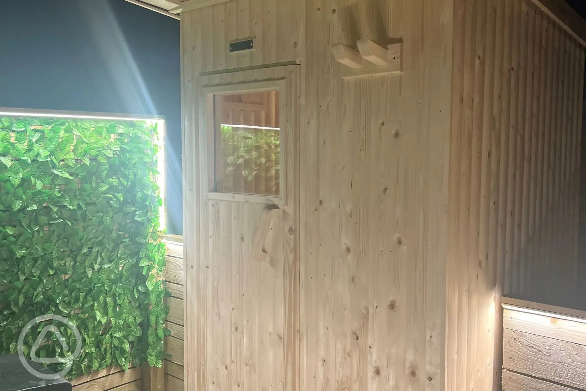 Private sauna in Bonnies Retreat