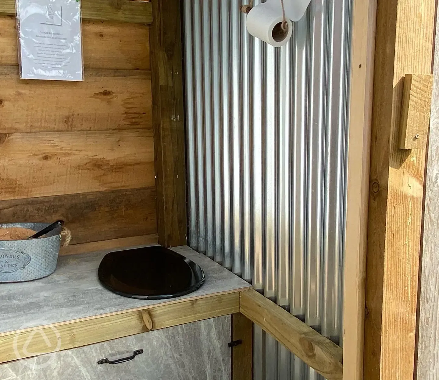 Toilet Facility for Yurt Mary