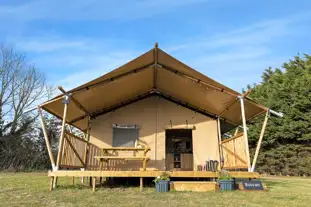 Mersea Barns Glamping, East Mersea, Colchester, Essex (6.6 miles)