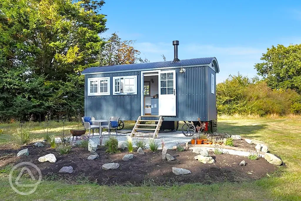 Saltmarsh shepherd's hut