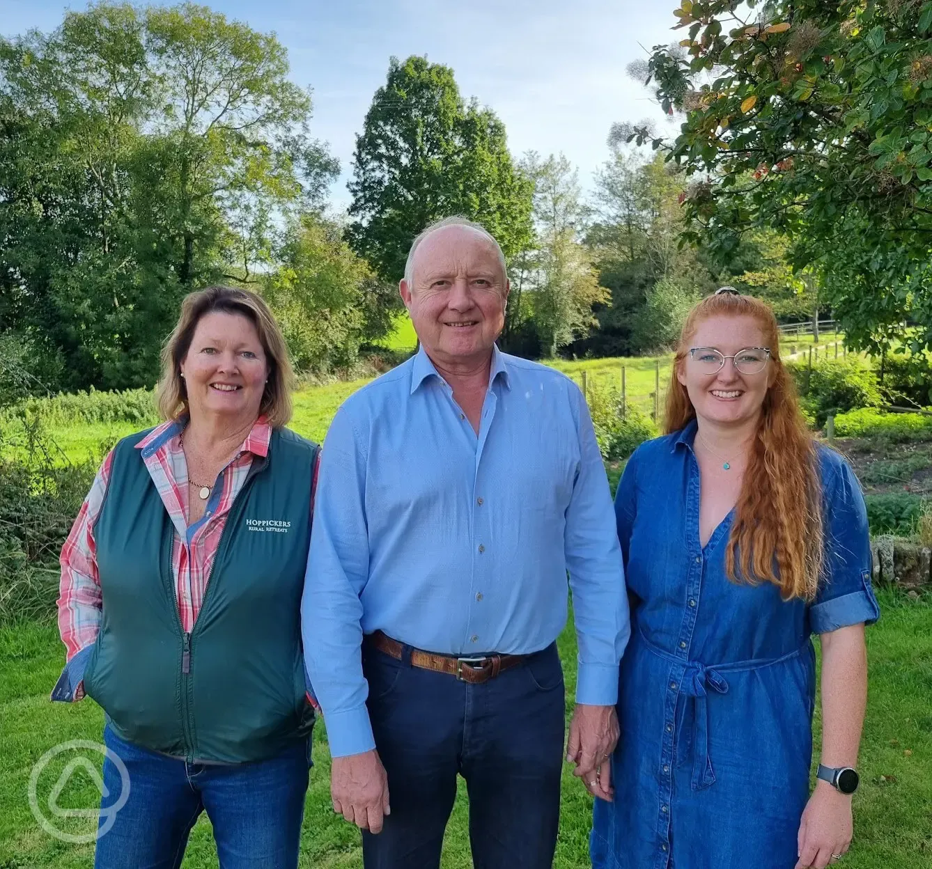 The team - Louise, David and Rebecca