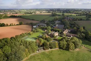 Aerial of the site