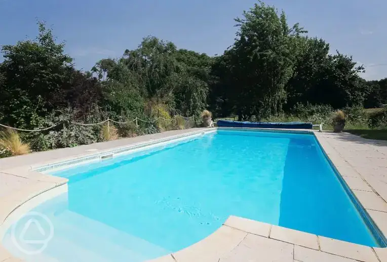 Outdoor swimming pool