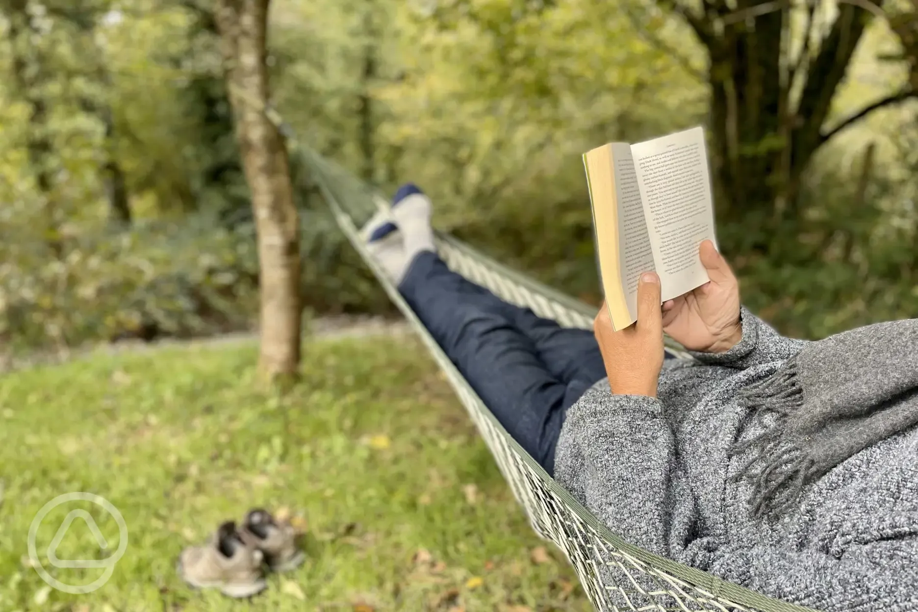 Read a book by the river