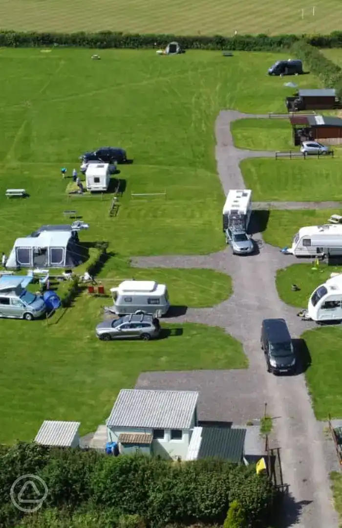 Oakhill Camping and Caravanning in Shepton Mallet, Somerset