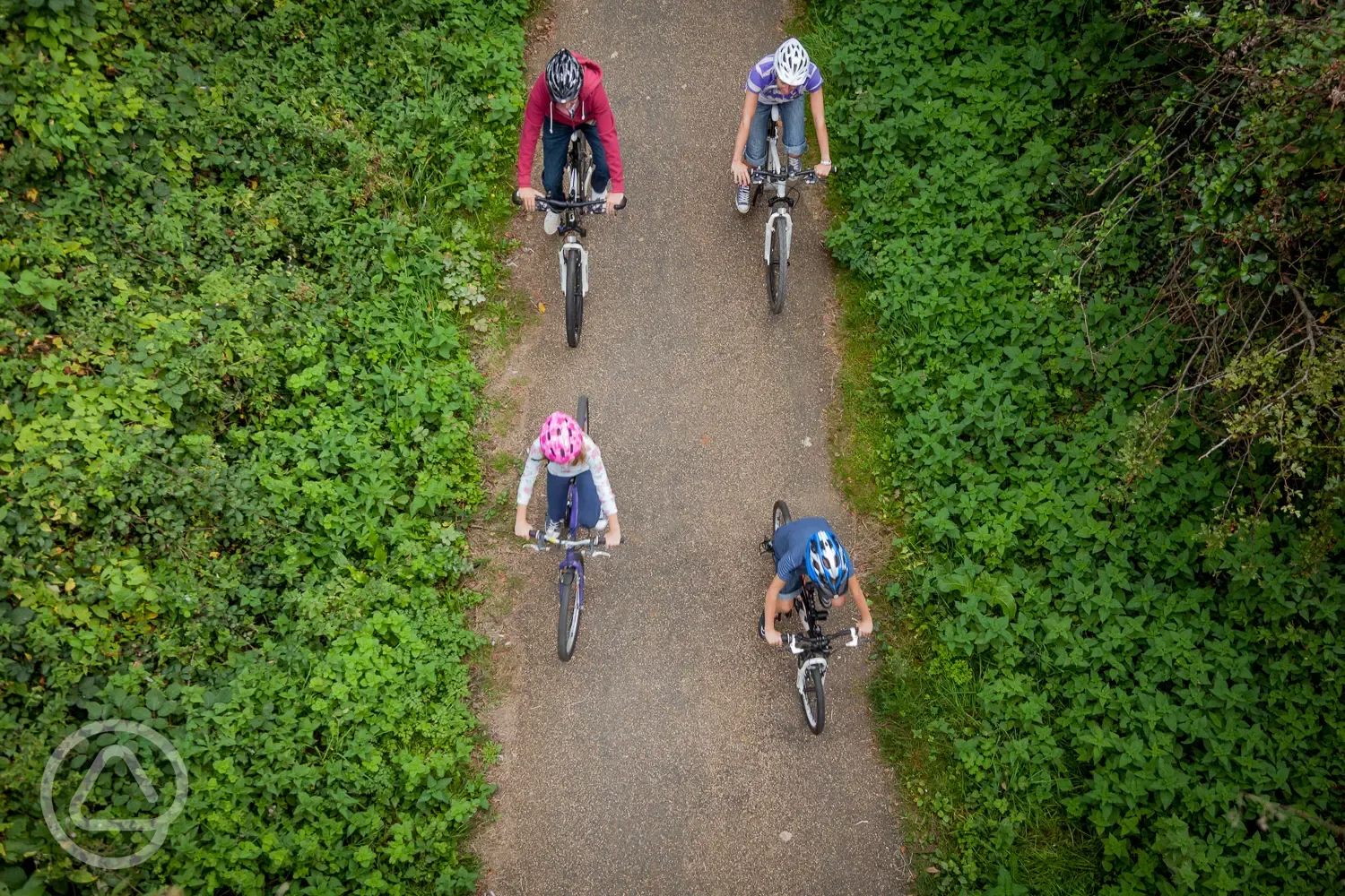 Cycling on nearby bridleways 