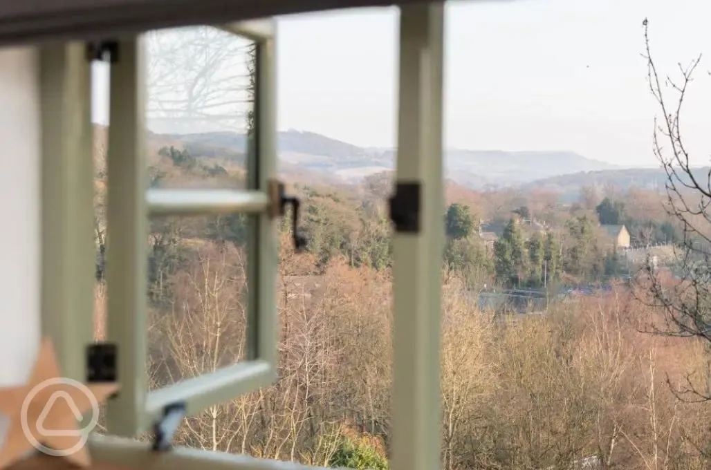 View from the shepherd's hut