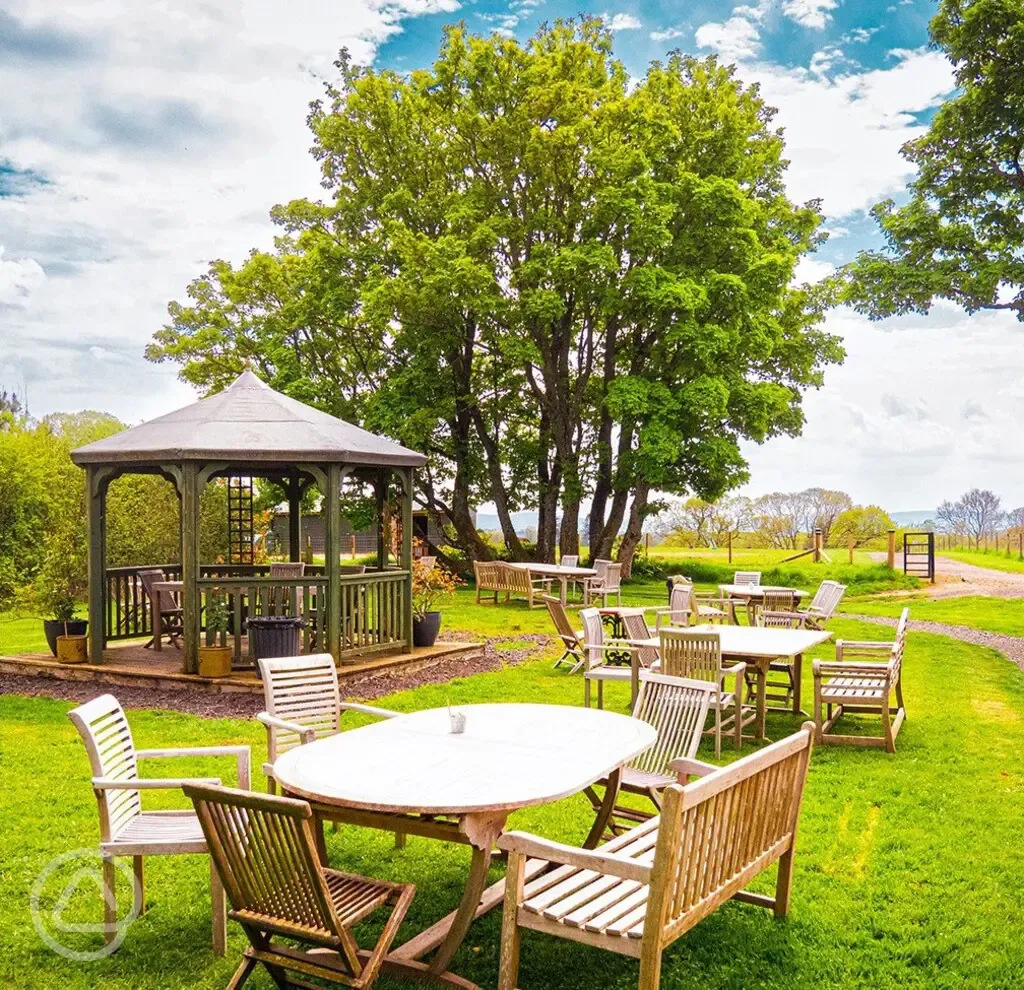 Communal seating area