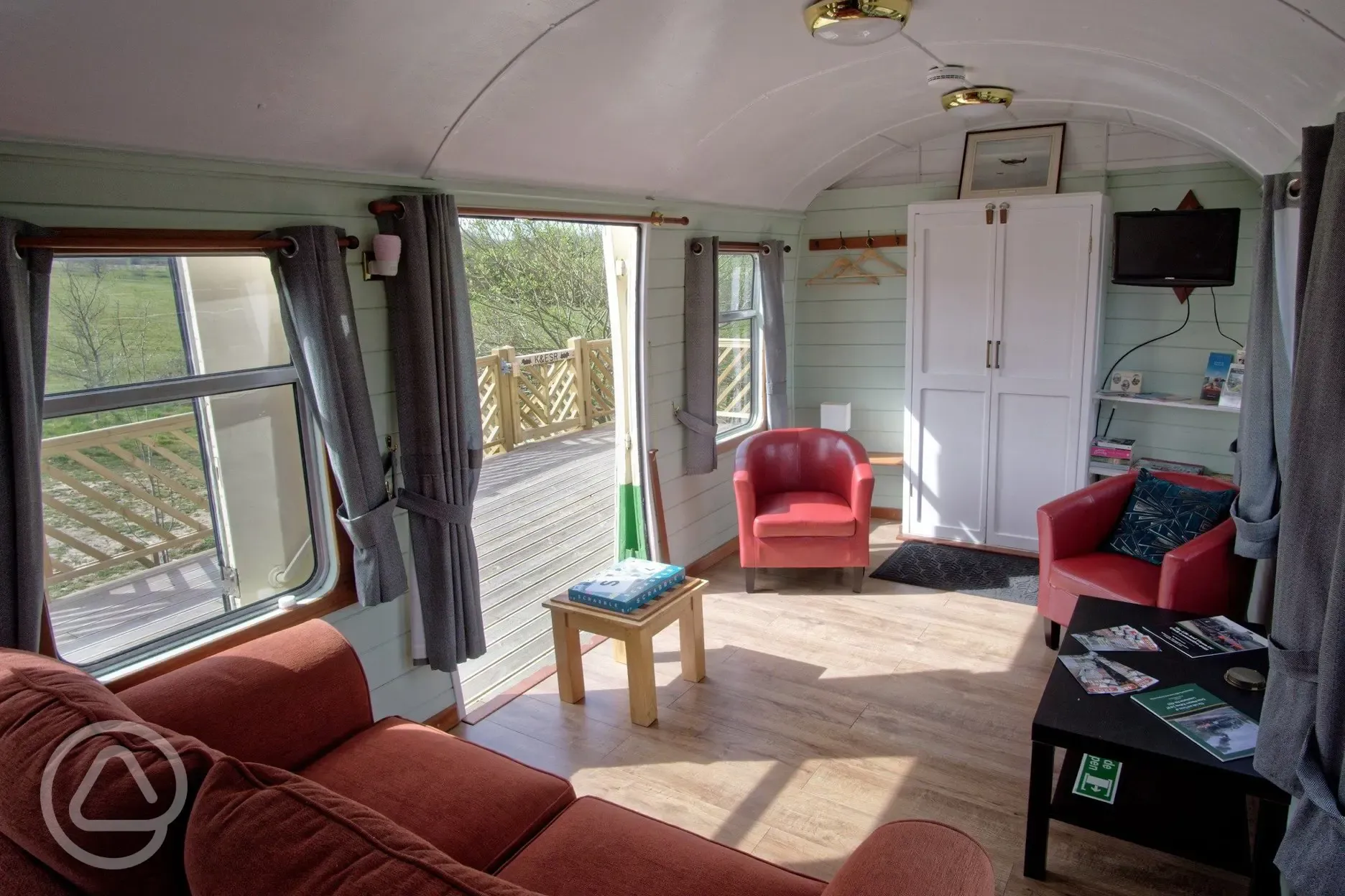 Railway carriage - interior