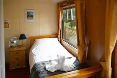 Railway carriage - single bed 