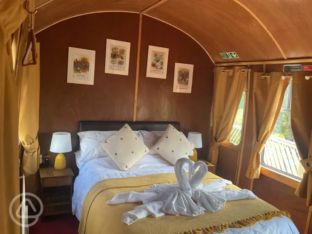 Railway carriage - double bed