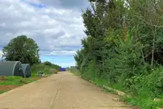 Electric hardstanding pitches 