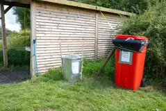 Waste area by the non electric grass pitches