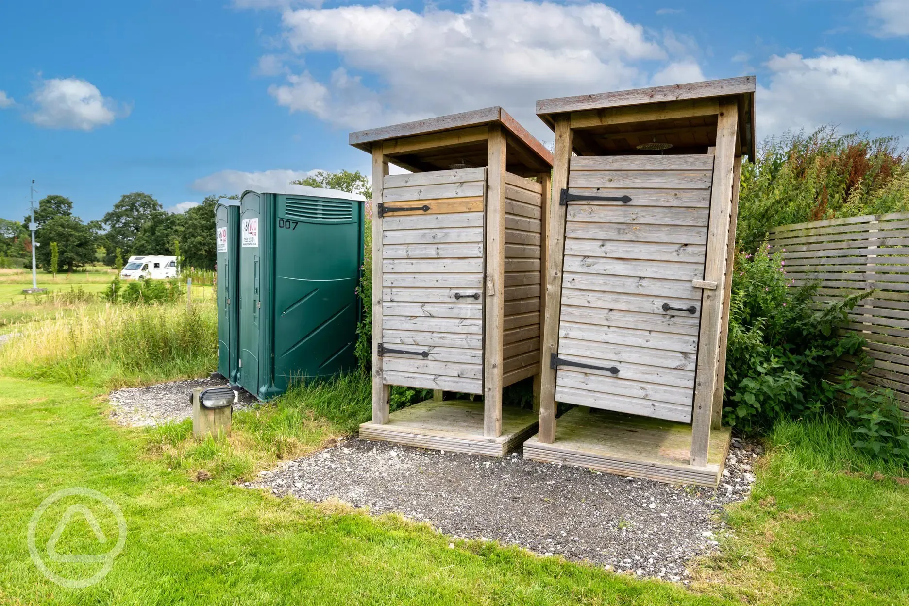 Facilities for the bell tents