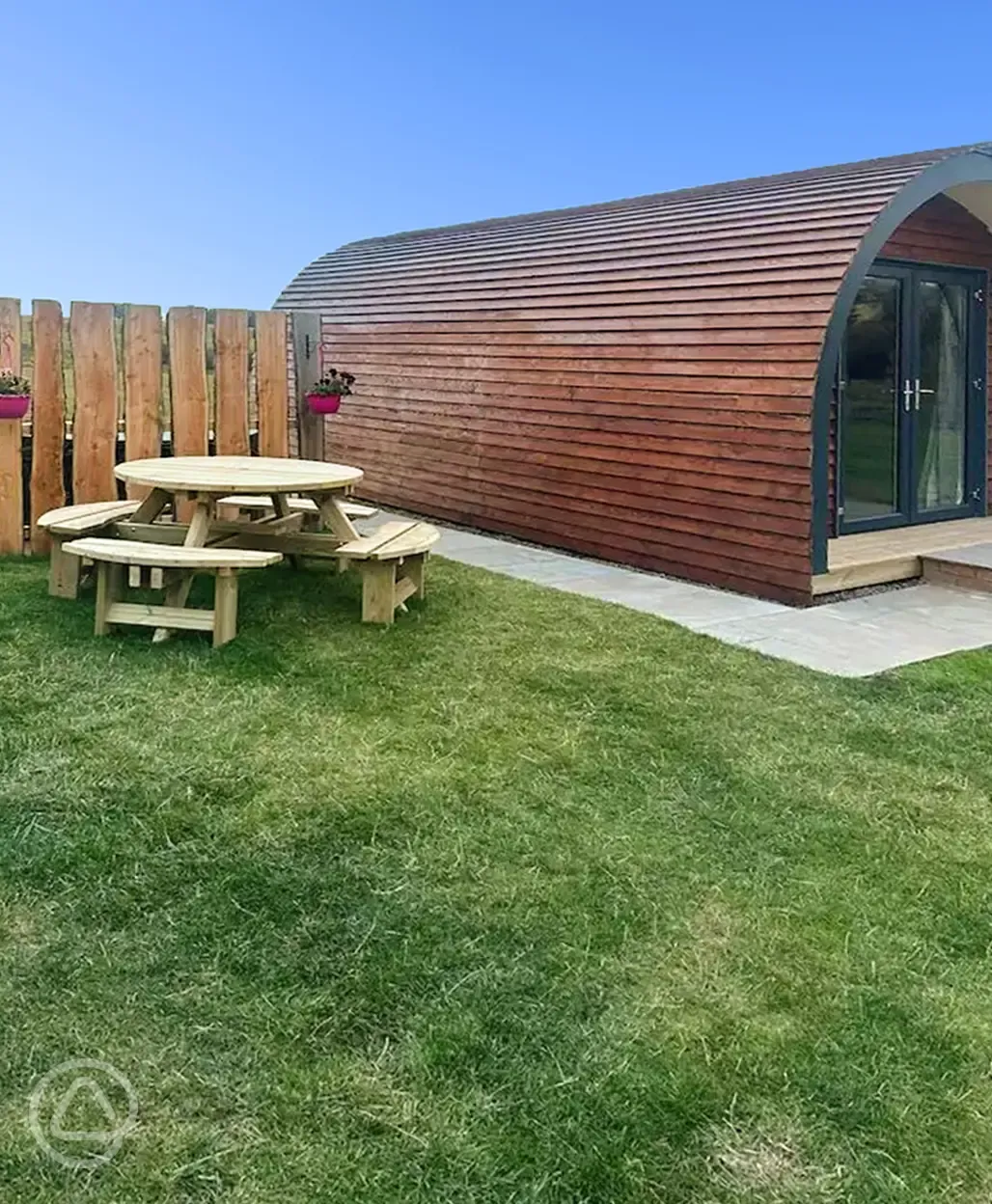 Ensuite glamping pod 