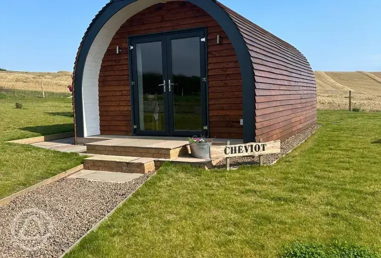 Ensuite glamping pod