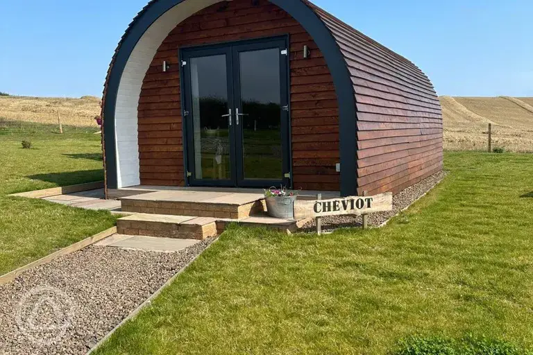 Ensuite glamping pod