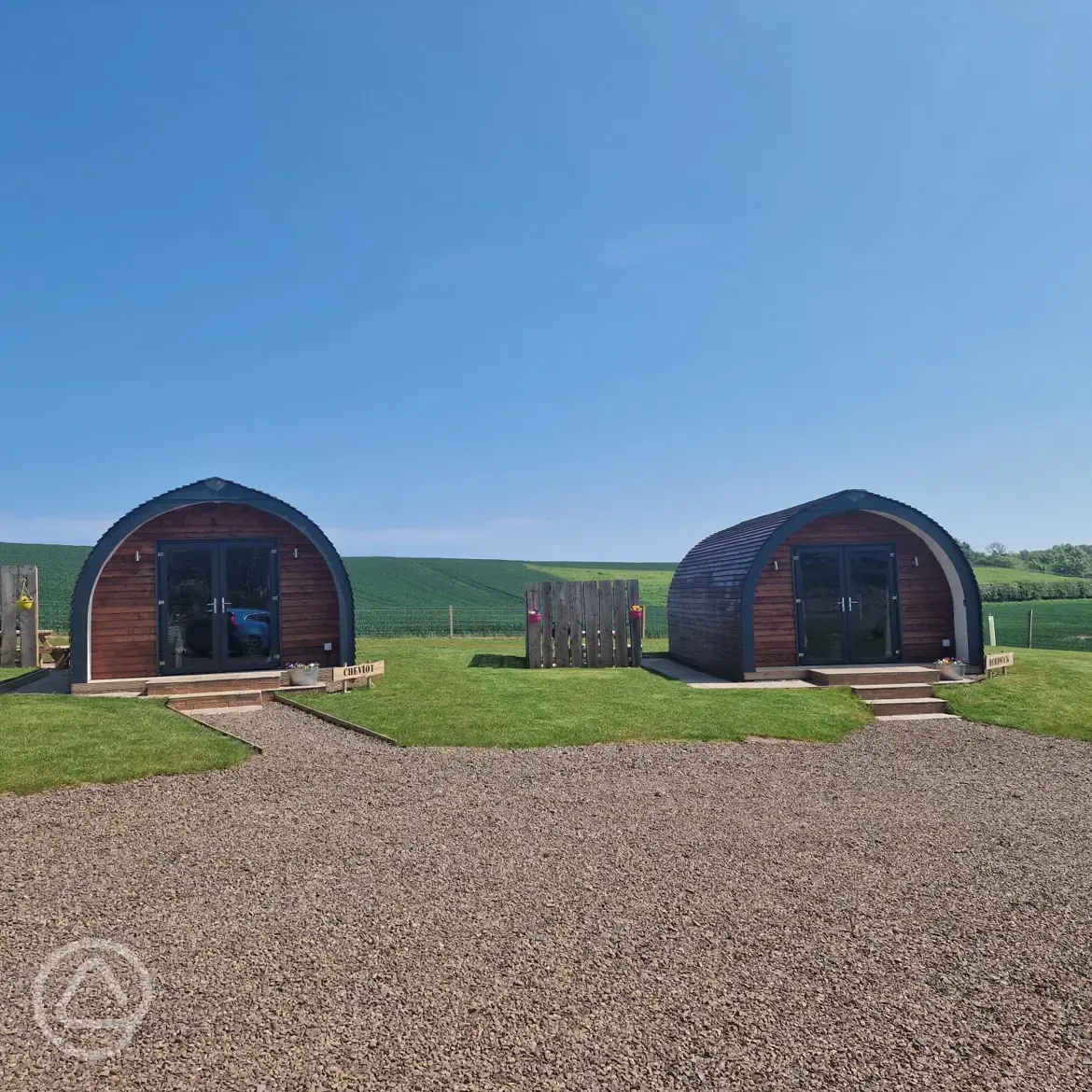 Ensuite glamping pods