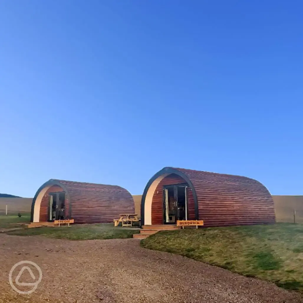 Ensuite glamping pods