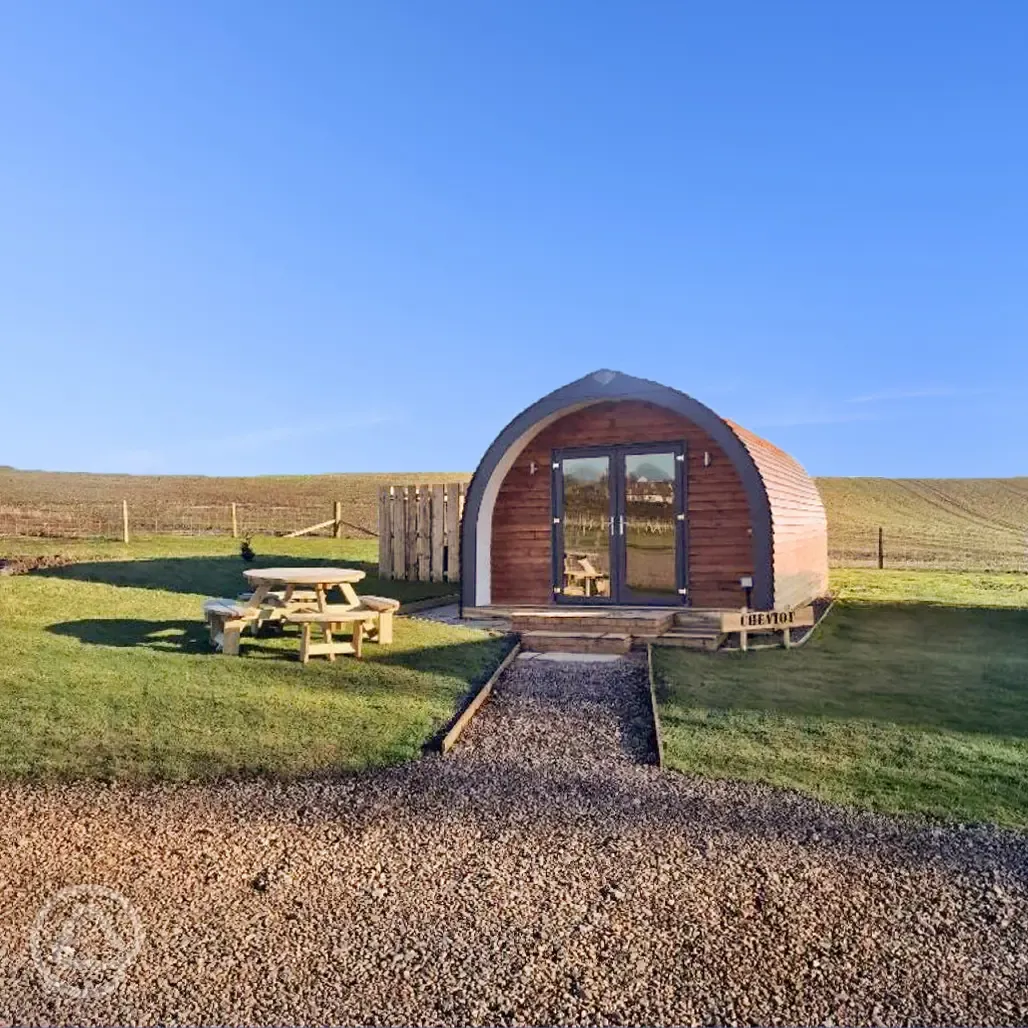 Ensuite glamping pod