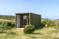 Glamping container cabins at Camp Tapnell Glamping container cabins at Camp Tapnell