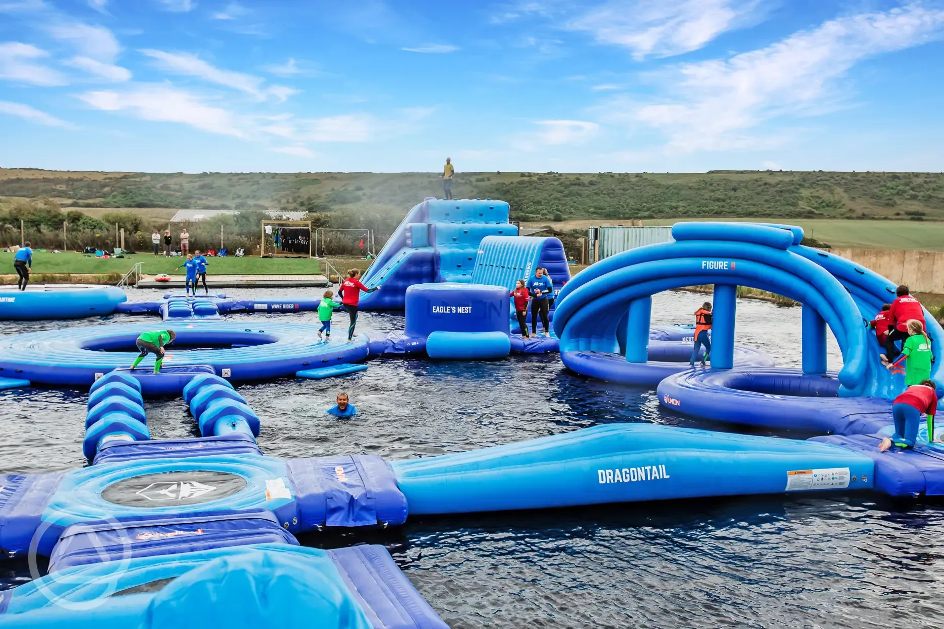 Onsite aqua park