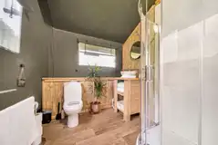 Safari tent ensuite Safari tent ensuite