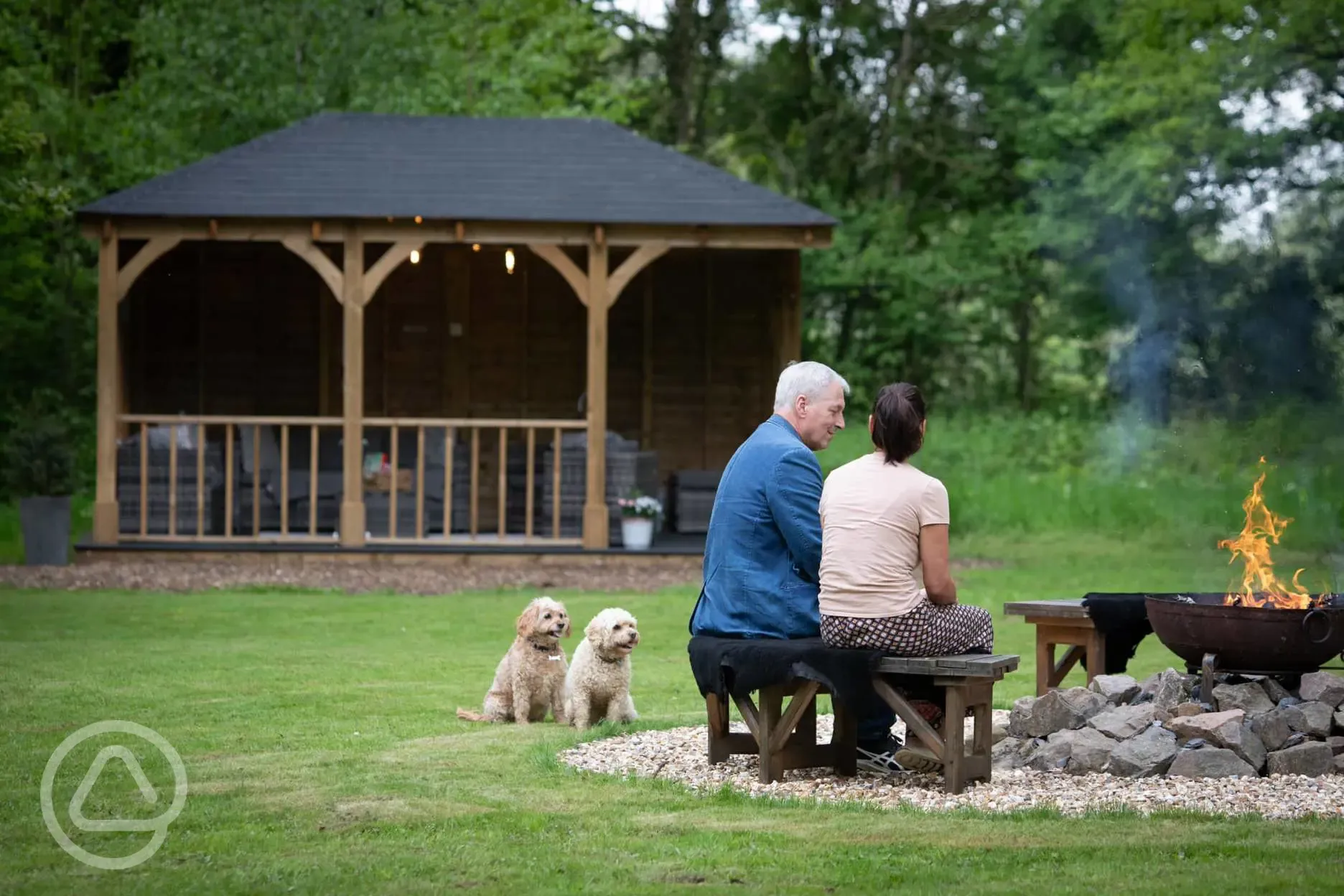 Communal fire pit