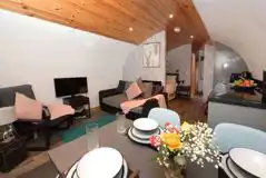 The Stag Hoose dining area