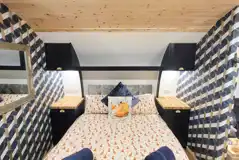 The Fox's Den king sized bed