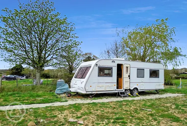 Onsite touring caravan