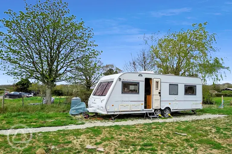 Onsite touring caravan