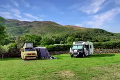 Electric grass tent and campervan pitches