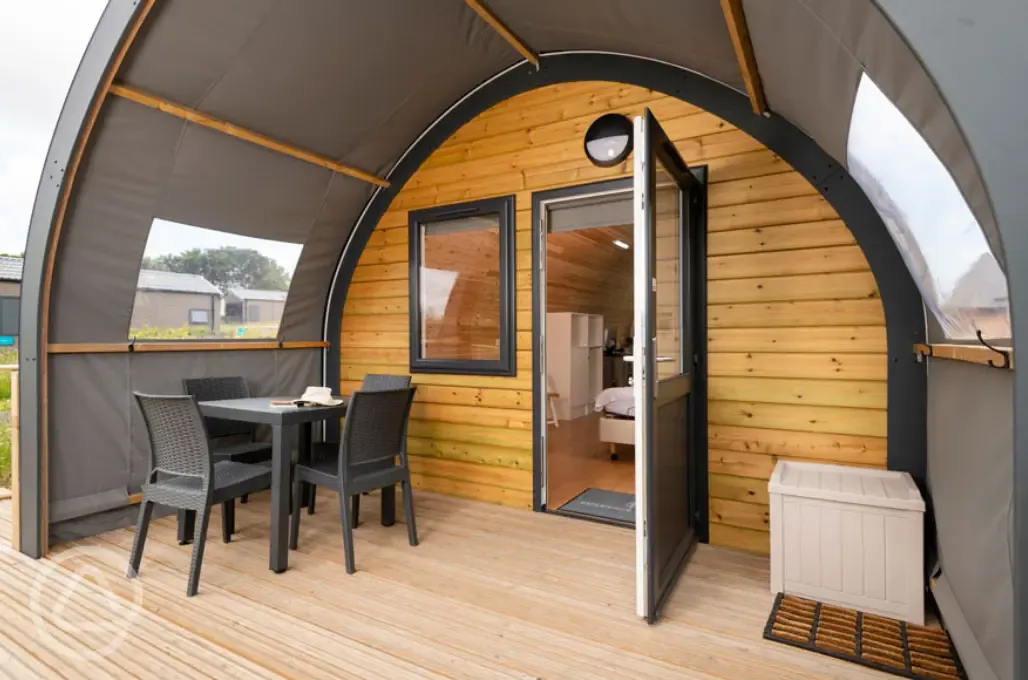 Glamping cabin - universally accessible