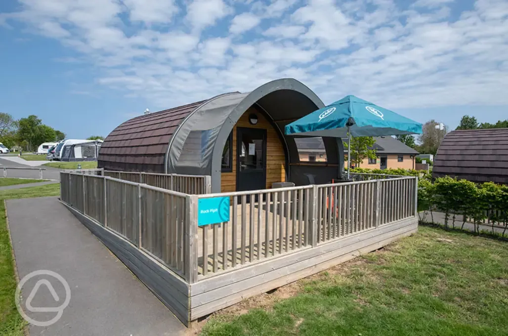 Glamping pod - universally accessible