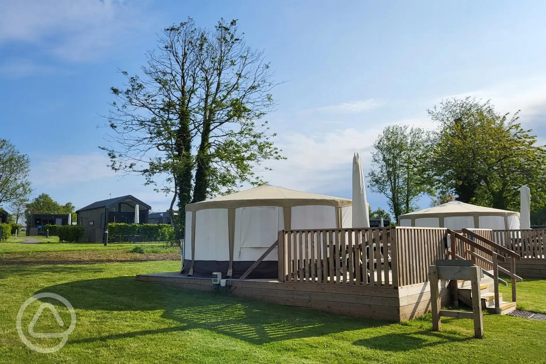 Yurts and glamping cabins