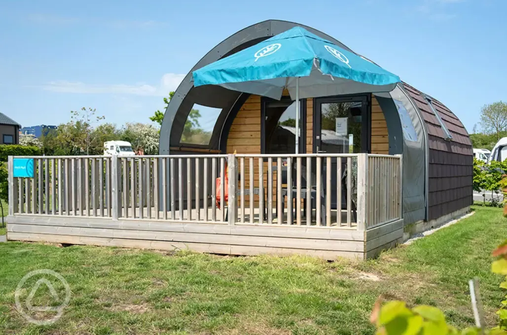 Glamping pod - universally accessible