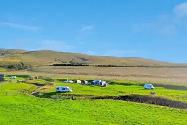 Non electric grass pitches at Wildscapes Retreat and Campsite