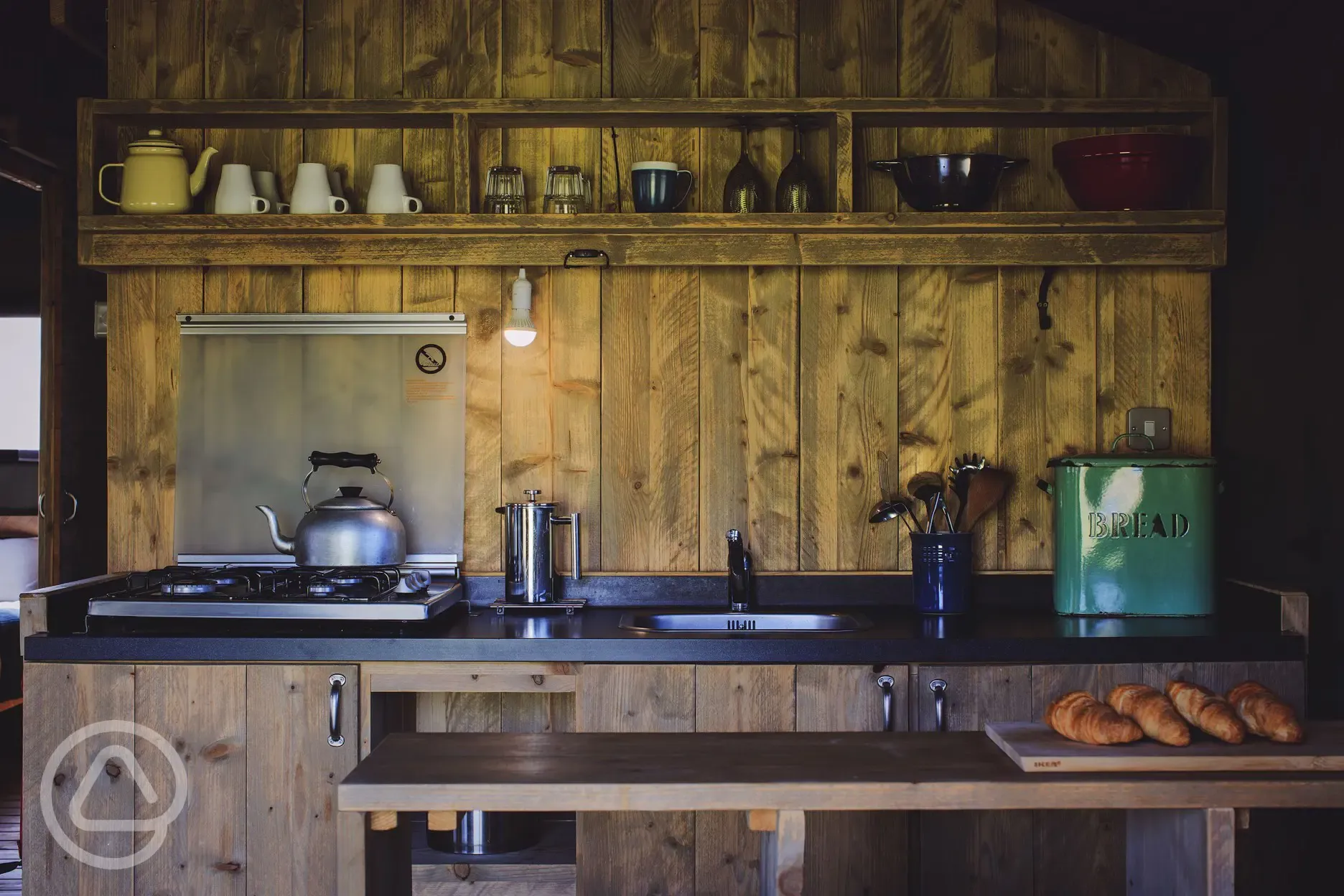 Safari lodge kitchen