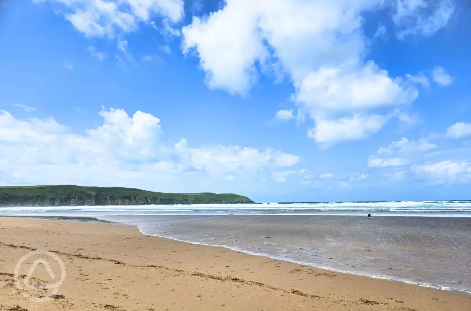 Coombe Martin Bay Beaches (ten minutes from the site)