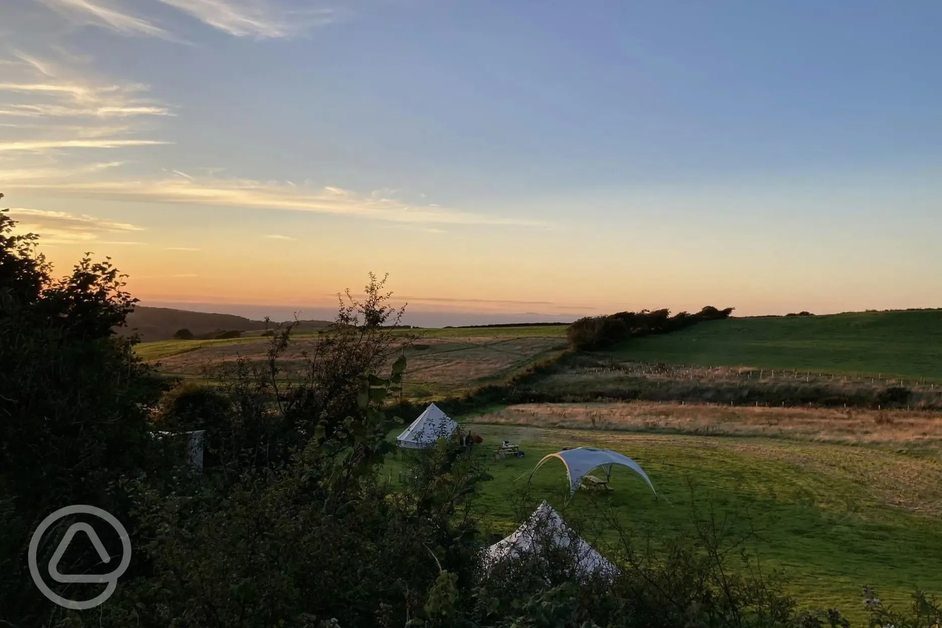Sunset from Giddy Farm