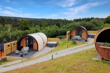 Large glamping pods