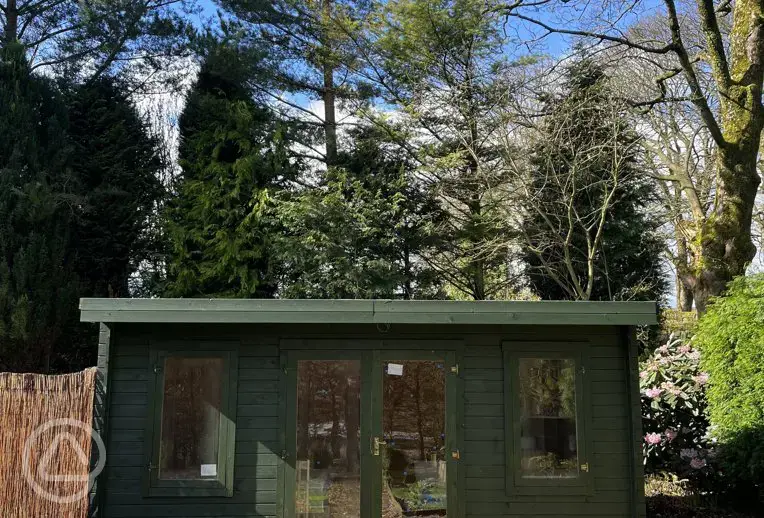 The garden cabin