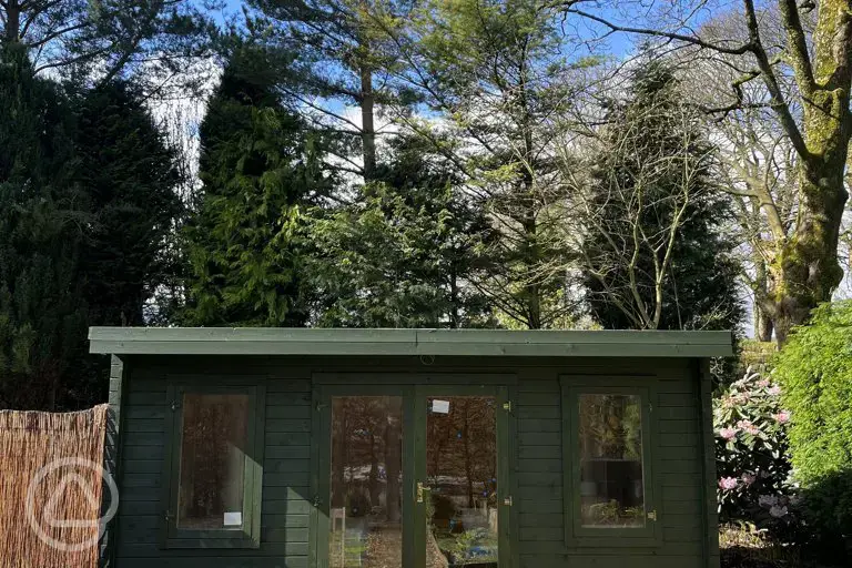 The garden cabin