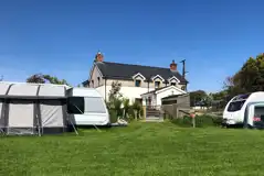 Electric grass pitches with 10 amp hook ups