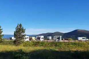 Cairngorm Motorhome Site, Aviemore, Highlands (20 miles)