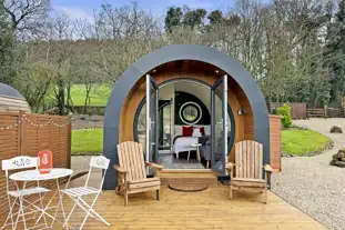 Carriage House Glamping Pods , Hackness, Scarborough , North Yorkshire (12 miles)