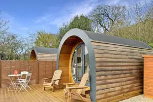 Carriage House Glamping Pods , Hackness, Scarborough , North Yorkshire (10.9 miles)