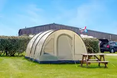Non electric grass pitches at Treverven Farm Camping (10m x 10m)