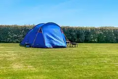 Non electric grass pitches for tents and tourers